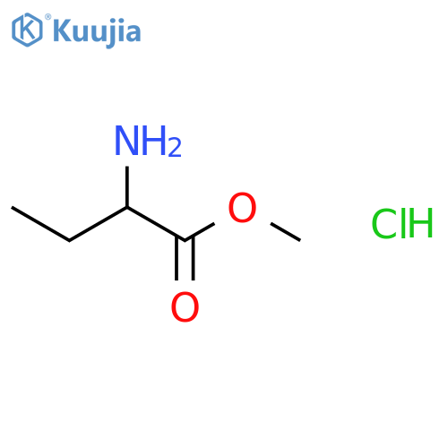 DL-2-Aminobutyric Acid Methyl Ester Hydrochloride structure