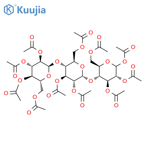 D-Maltotriose undecaacetate structure