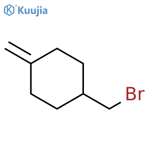 1-(Bromomethyl)-4-methylidenecyclohexane structure