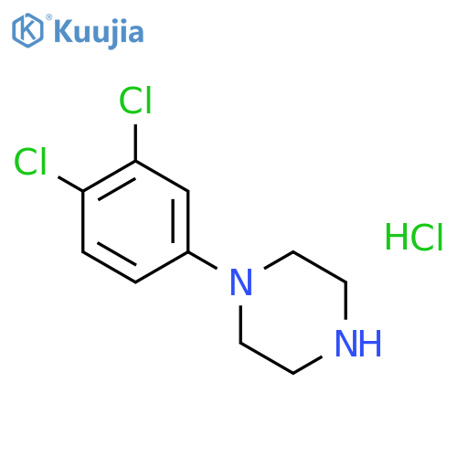 1-(3,4-Dichlorophenyl)piperazine hydrochloride structure