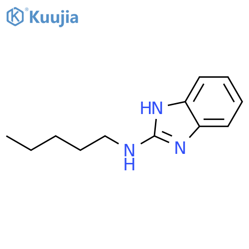 1H-Benzimidazol-2-amine,N-pentyl- structure