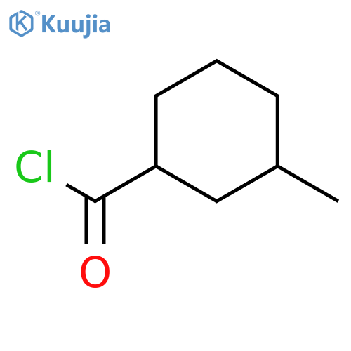3-methylcyclohexane-1-carbonyl chloride structure
