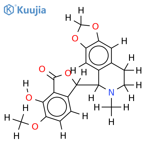 Hydrastidine structure