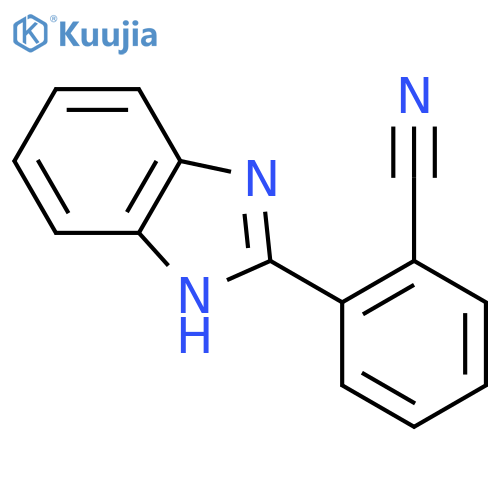 2-(1H-benzimidazol-2-yl)-Benzonitrile structure