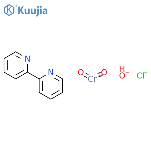 Hydrogen chlorotrioxochromate(1-) , compound with 2,2-bipyridine (1:1) structure