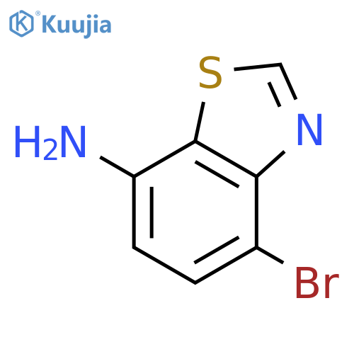 4-Bromobenzo[d]thiazol-7-amine structure
