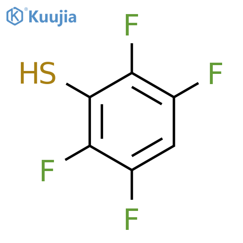 2,3,5,6-tetrafluorothiophenol structure
