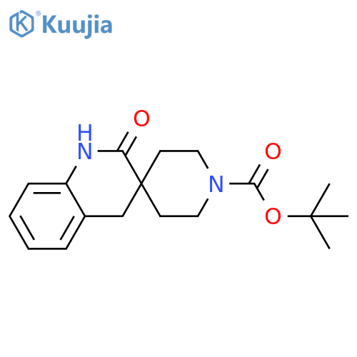 tert-butyl 2-oxospiro[1,4-dihydroquinoline-3,4'-piperidine]-1'-carboxylate structure