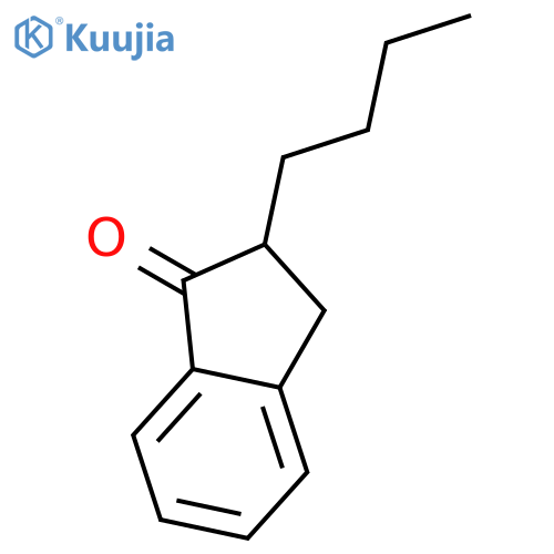 2-Butyl-2,3-dihydro-1H-inden-1-one structure