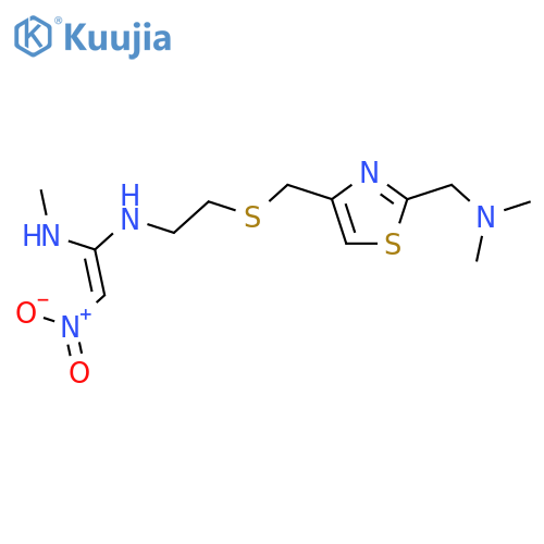 Nizatidine structure