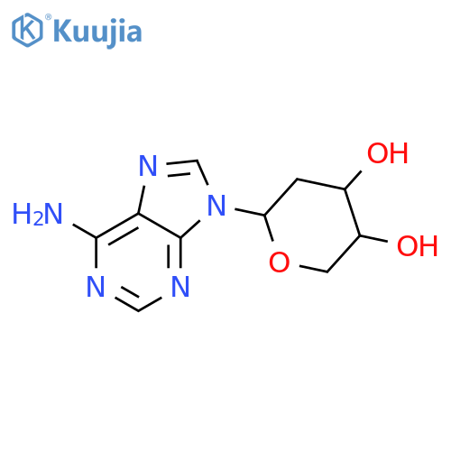 9H-Purin-6-amine,9-(2-deoxy-b-D-erythro-pentopyranosyl)- (9CI) structure