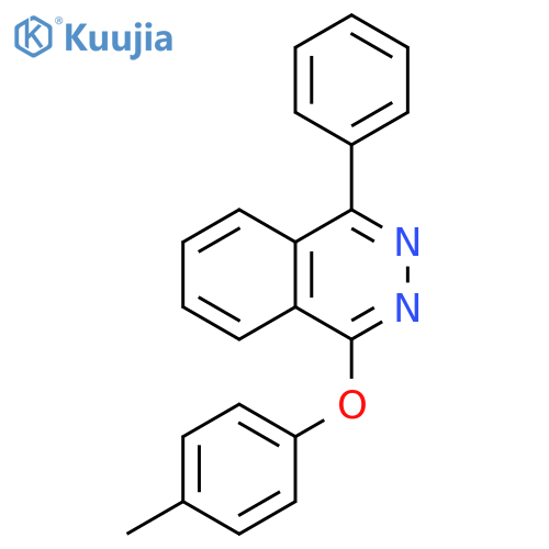 Phthalazine, 1-(4-methylphenoxy)-4-phenyl- structure