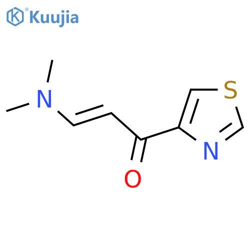 3-(dimethylamino)-1-(1,3-thiazol-4-yl)prop-2-en-1-one structure