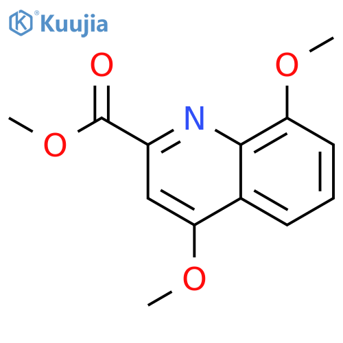 Methyl 4,8-Dimethoxyquinoline-2-Carboxylate structure