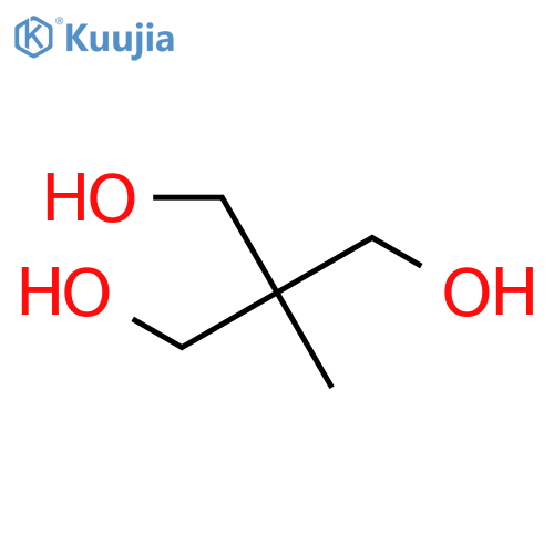 2-(hydroxymethyl)-2-methylpropane-1,3-diol structure
