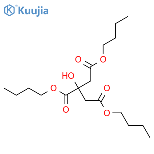 Tributyl citrate structure