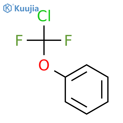 (Chlorodifluoromethoxy)benzene structure