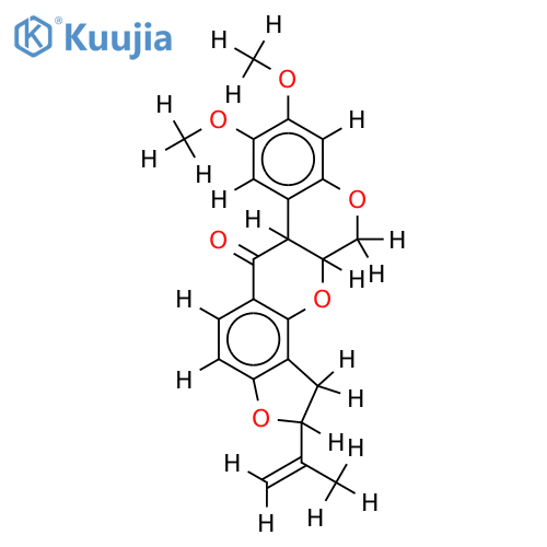 5'alpha-Rotenon structure