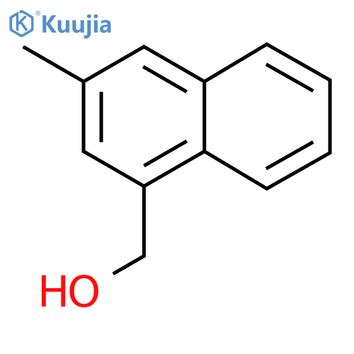 (3-Methyl-naphthalen-1-yl)-methanol structure
