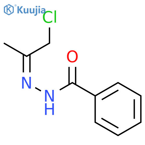 Benzoic acid,2-(2-chloro-1-methylethylidene)hydrazide structure