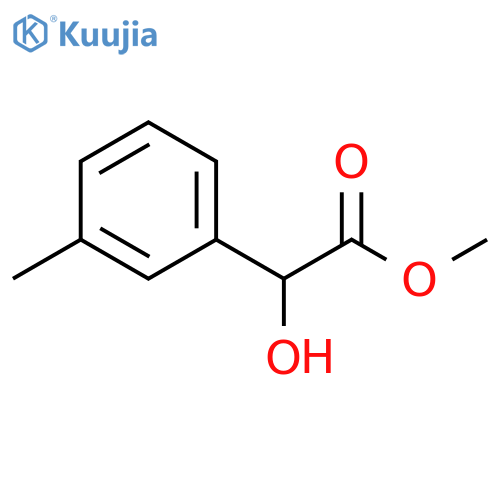 methyl 2-hydroxy-2-(3-methylphenyl)acetate structure