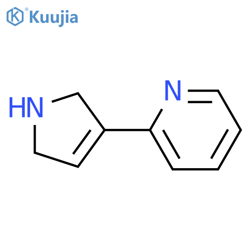 2-(2,5-dihydro-1H-pyrrol-3-yl)pyridine structure