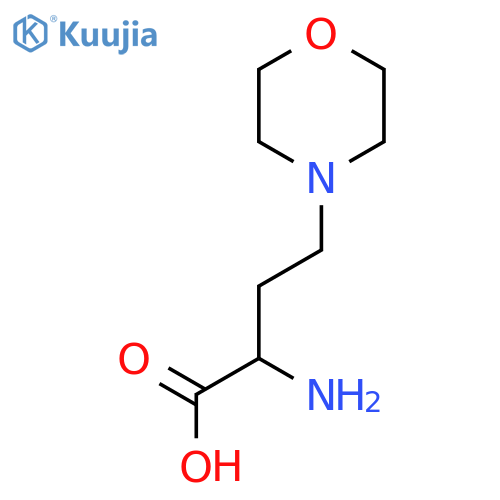 2-Amino-4-morpholinobutanoic acid structure