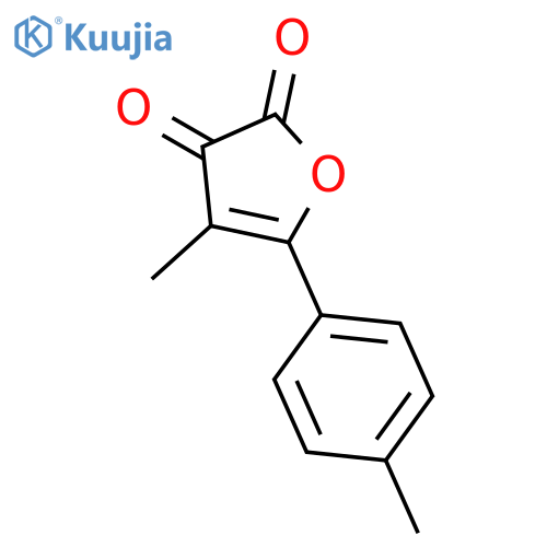 2,3-Furandione, 4-methyl-5-(4-methylphenyl)- structure