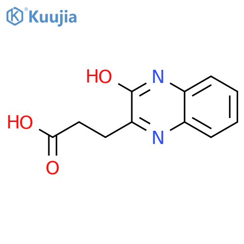3-(3-Oxo-3,4-dihydroquinoxalin-2-yl)propanoic acid structure