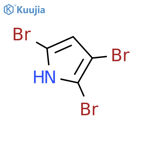 1H-Pyrrole, 2,3,5-tribromo- structure