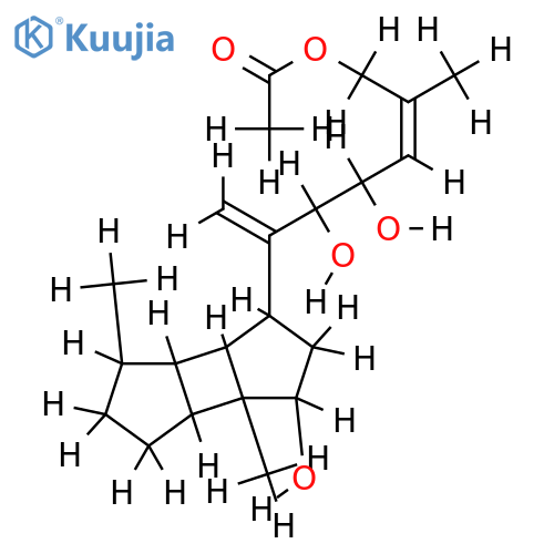 19-Ac-(5R,15xi,16xi,17Z)-13,17-Spatadiene-5,15,16,19-tetrol structure