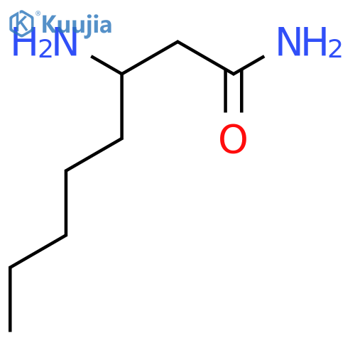 3-Aminooctanamide structure