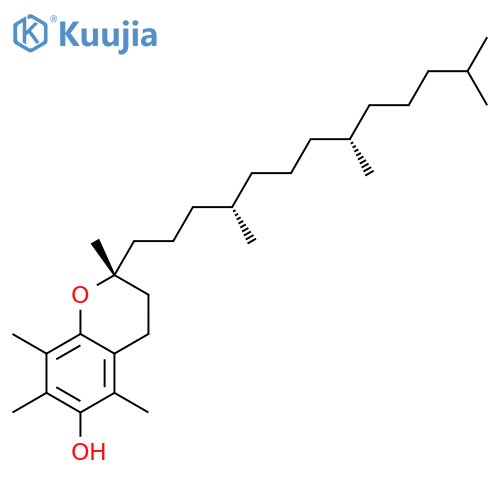 (2R, 4’S, 8’S)-α-Tocopherol structure