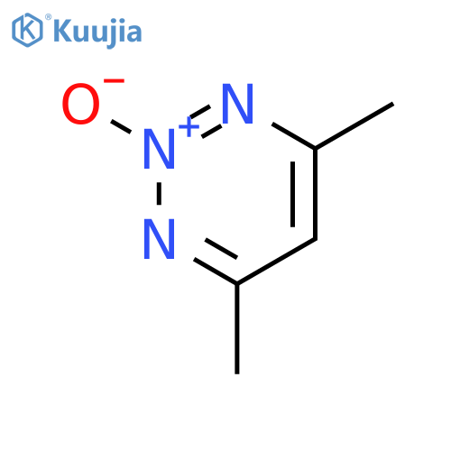1,2,3-Triazine, 4,6-dimethyl-, 2-oxide structure