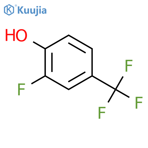 2-Fluoro-4-(trifluoromethyl)phenol structure