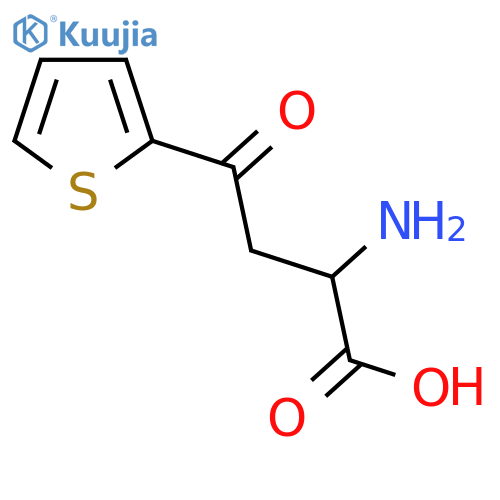 2-Amino-4-oxo-4-(thiophen-2-yl)butanoic acid structure