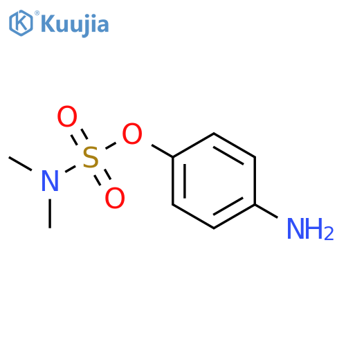 Sulfamic acid,N,N-dimethyl-, 4-aminophenyl ester structure