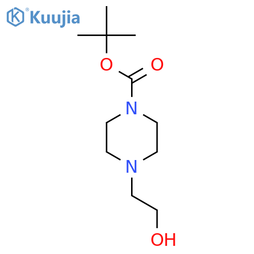 Tert-butyl 4-(2-hydroxyethyl)piperazine-1-carboxylate structure