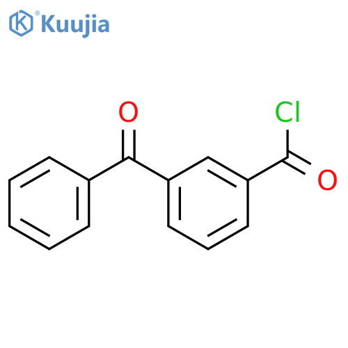 Benzoyl chloride,3-benzoyl- structure