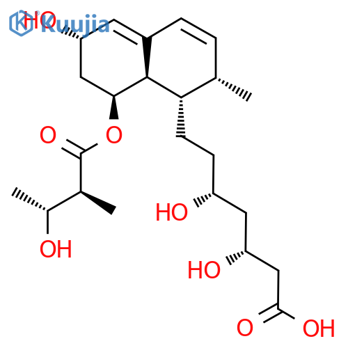 3''-Hydroxypravastatin, (R)- structure