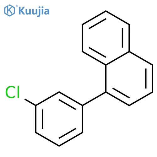 Naphthalene, 1-(3-chlorophenyl)- structure