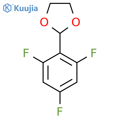 2-(2,4,6-Trifluorophenyl)-1,3-dioxolane structure