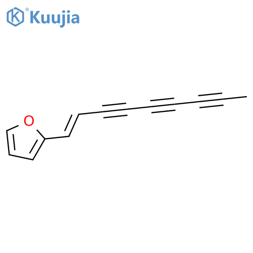 Furan, 2-(1-nonene-3,5,7-triynyl)- structure
