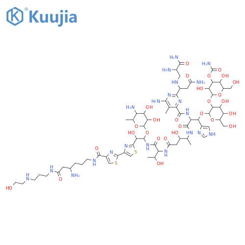 2-({2-[2-{[(6-amino-2-{3-amino-1-[(2,3-diamino-3-oxopropyl)amino]-3-oxopropyl}-5-methylpyrimidin-4-yl)carbonyl]amino}-3-[(4-{[1-({1-[(5-amino-3,4-dihydroxy-6-methyltetrahydro-2H-pyran-2-yl)oxy]-2-(4-{[4-amino-6-({3-[(2-hydroxyethyl)amino]propyl}amino)-6-o structure