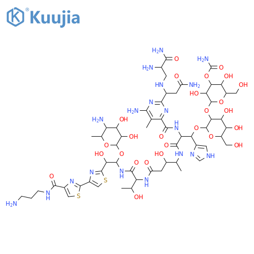2-({2-[2-{[(6-amino-2-{3-amino-1-[(2,3-diamino-3-oxopropyl)amino]-3-oxopropyl}-5-methylpyrimidin-4-yl)carbonyl]amino}-3-{[4-({1-[(1-[(5-amino-3,4-dihydroxy-6-methyltetrahydro-2H-pyran-2-yl)oxy]-2-{4-[(3-aminopropyl)carbamoyl]-2,4'-bi-1,3-thiazol-2'-yl}-2- structure