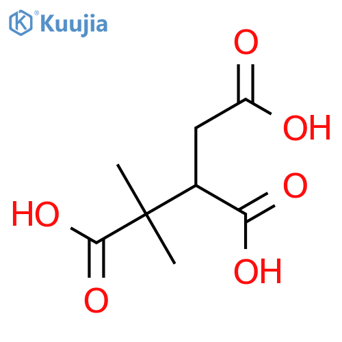 3-Methylbutane-1,2,3-tricarboxylic Acid structure