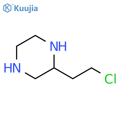 2-(2-chloroethyl)piperazine structure