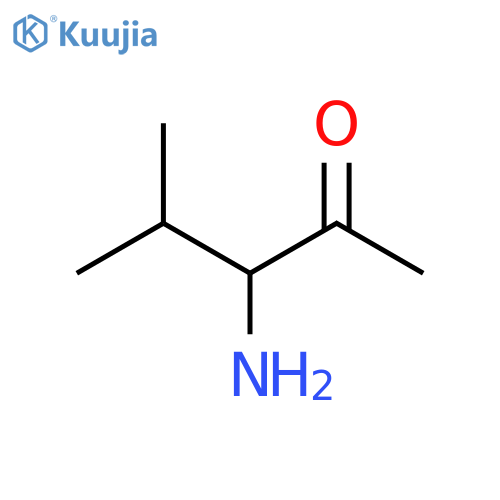 3-amino-4-methylpentan-2-one structure