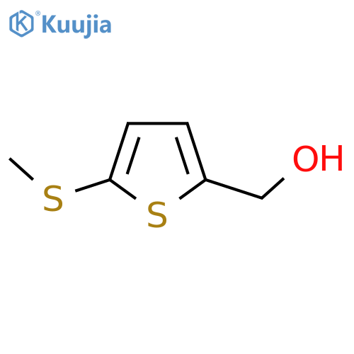 5-(methylsulfanyl)thiophen-2-ylmethanol structure