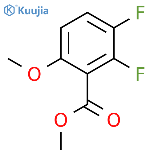 2,3-Difluoro-6-methoxybenzoic acid methyl ester structure